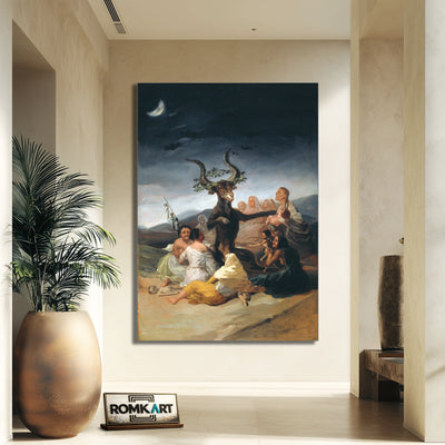 Francisco Goya Witches Sabbath 1797 - 1798 – Reproduction