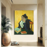 Vincent Van Gogh Larlsienne Madame Joseph-michel Ginoux 1889 – Reproduction