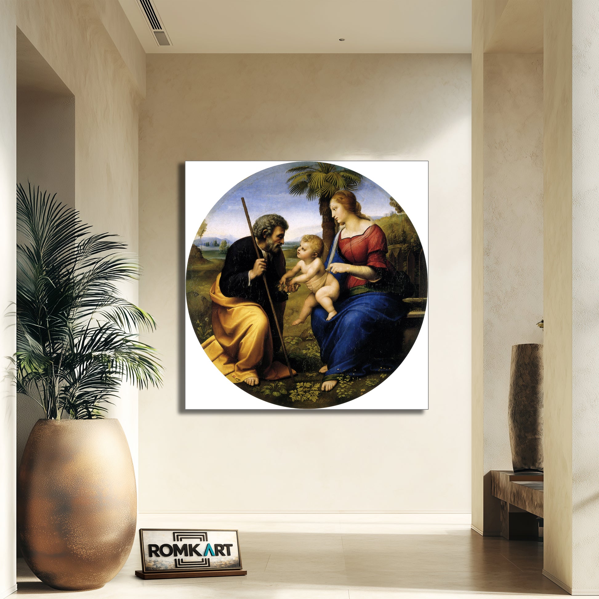 Raphael The Holy Family With A Palm Tree 1506 – Reproduction