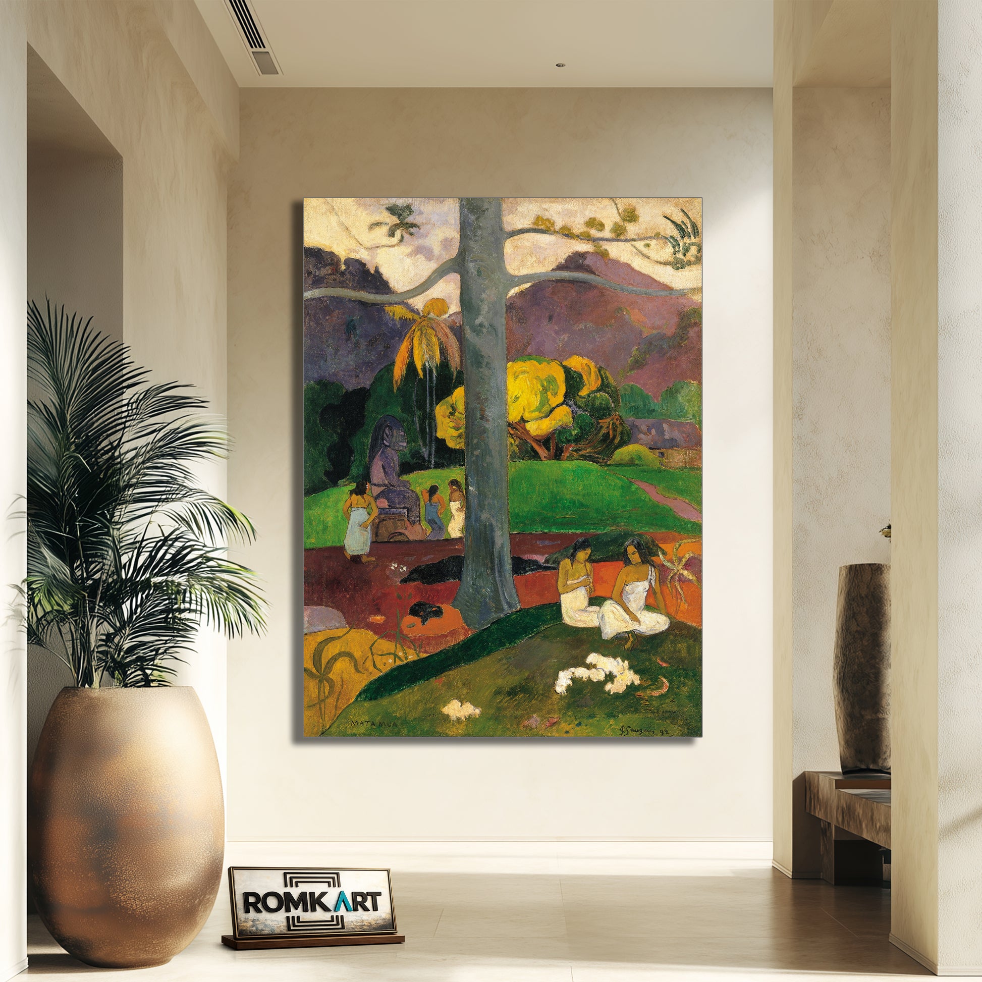 Paul Gauguin Mata Mua 1892 – Reproduction