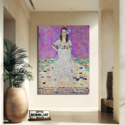 Gustav Klimt Portrait Of Mada Primavesi 1912 – Reproduction