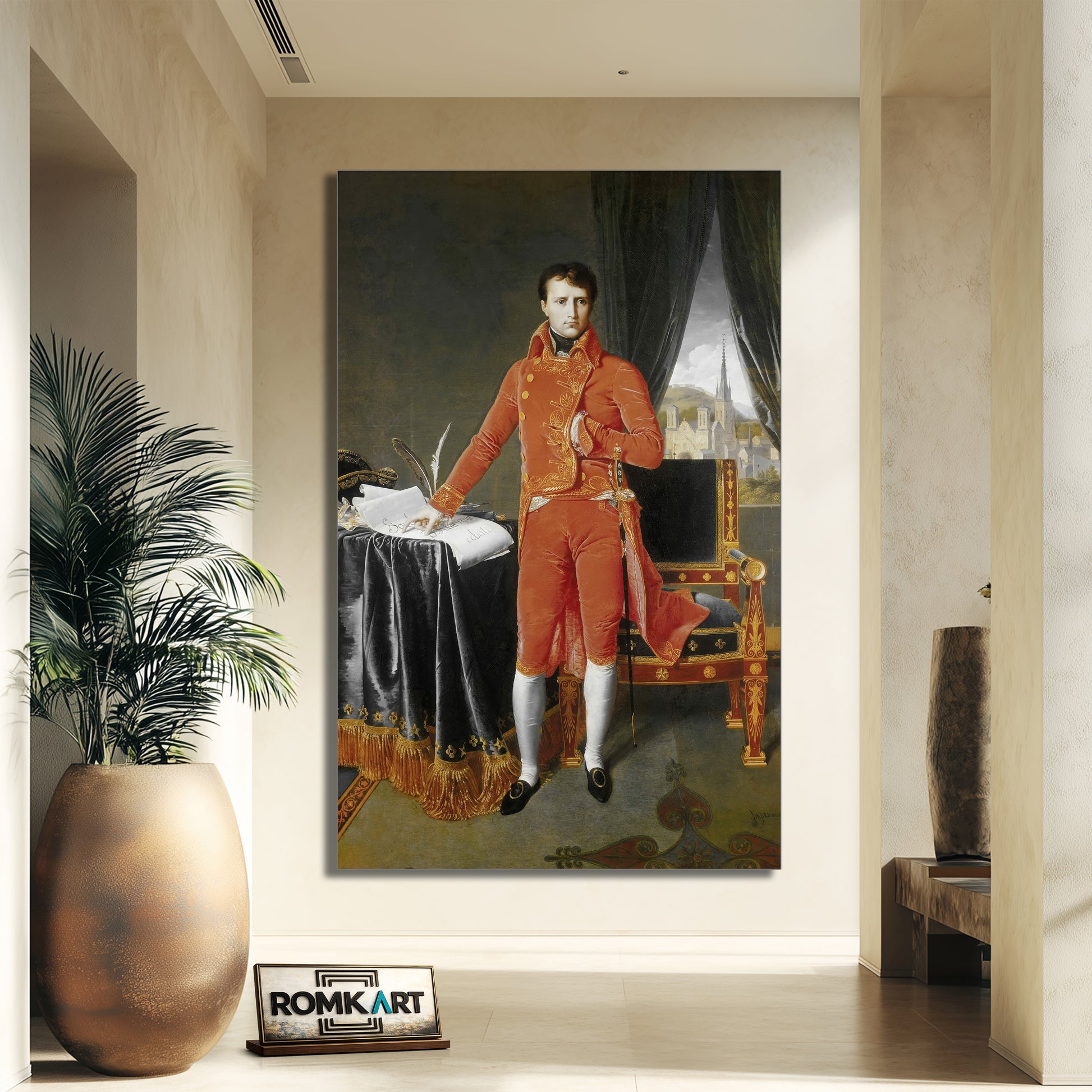 Jean Auguste Dominique Ingres Bonaparte First Consul 1804 – Reproduction