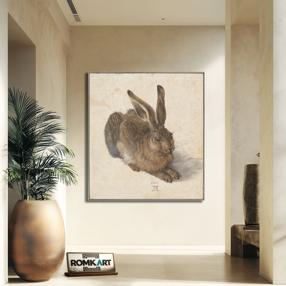 Albrecht Durer Young Hare 1502 – Reproduction