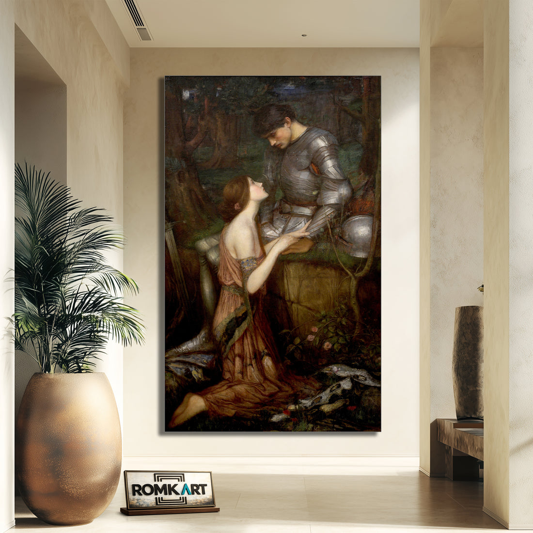 John William Waterhouse Lamia And The Soldier 1905 – Reproduction