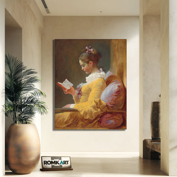 Jean-honor Fragonard Young Girl Reading – Reproduction