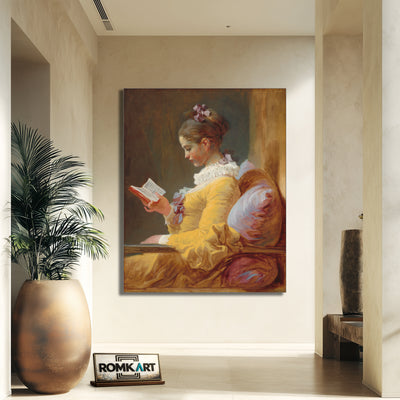 Jean-honor Fragonard Young Girl Reading – Reproduction