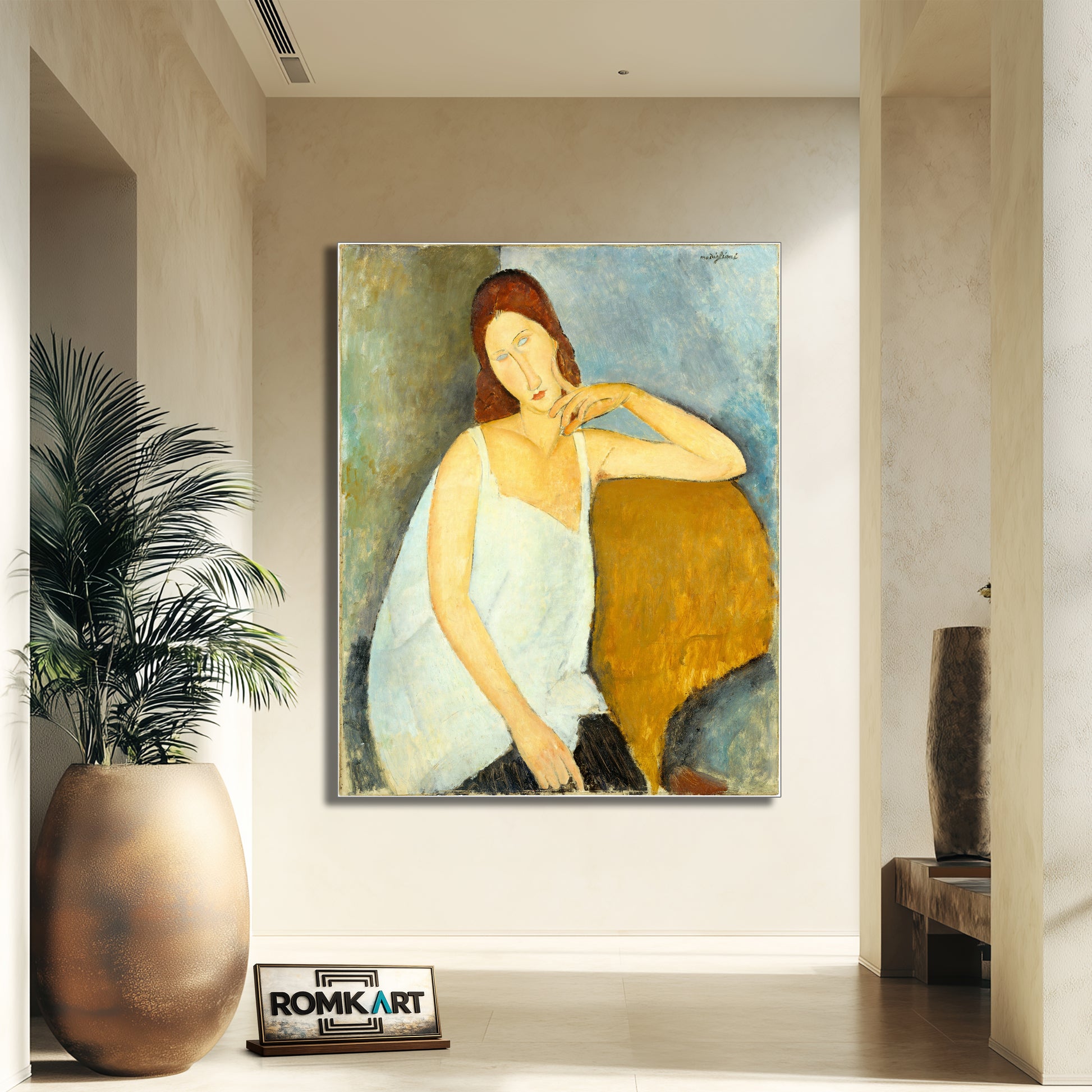 Amedeo Modigliani Jeanne Hébuterne. 1919 – Reproduction