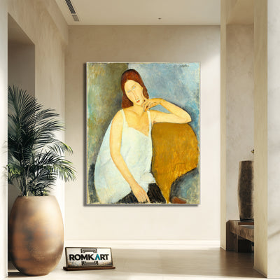 Amedeo Modigliani Jeanne Hébuterne. 1919 – Reproduction
