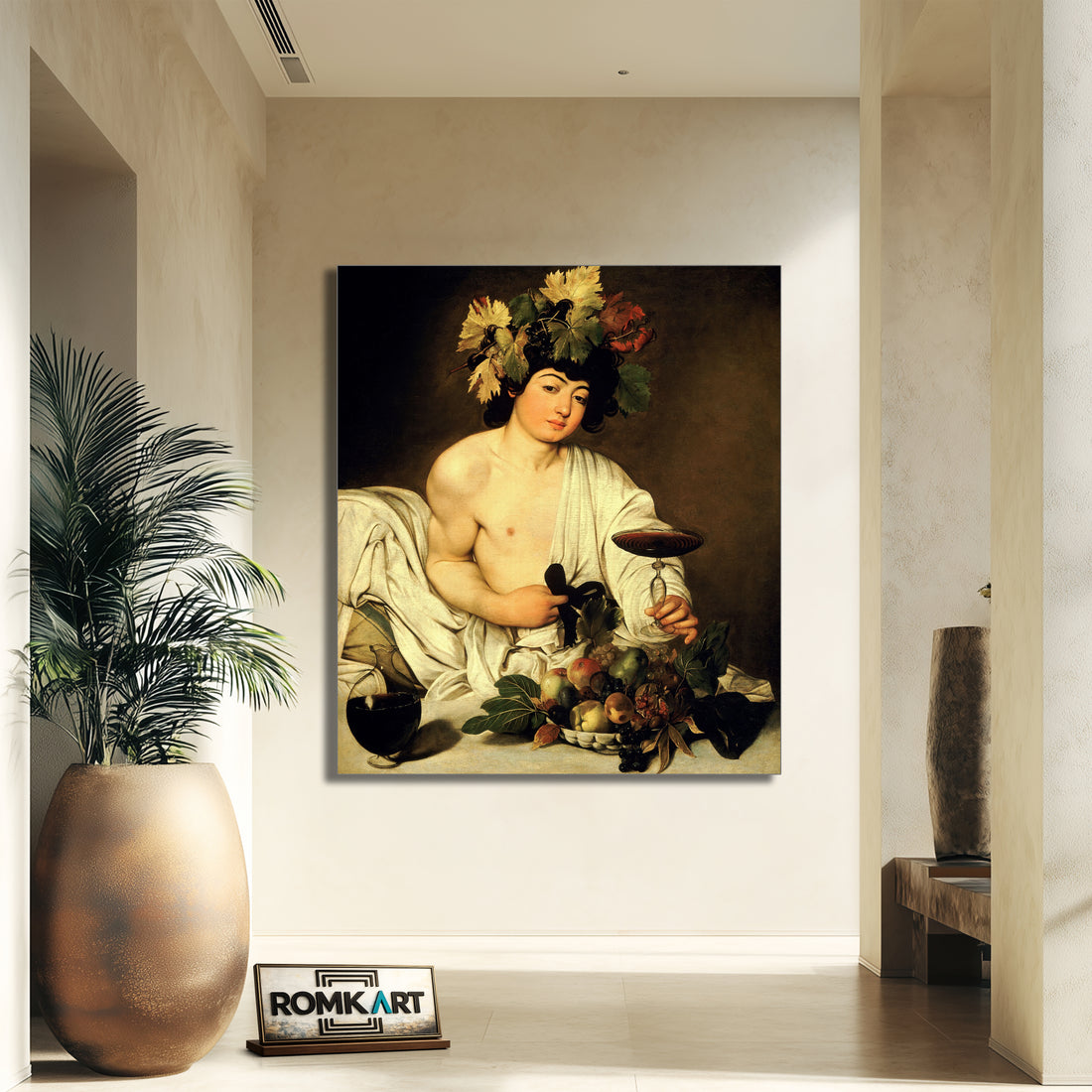 Caravaggio Bacchus 1596 – Reproduction
