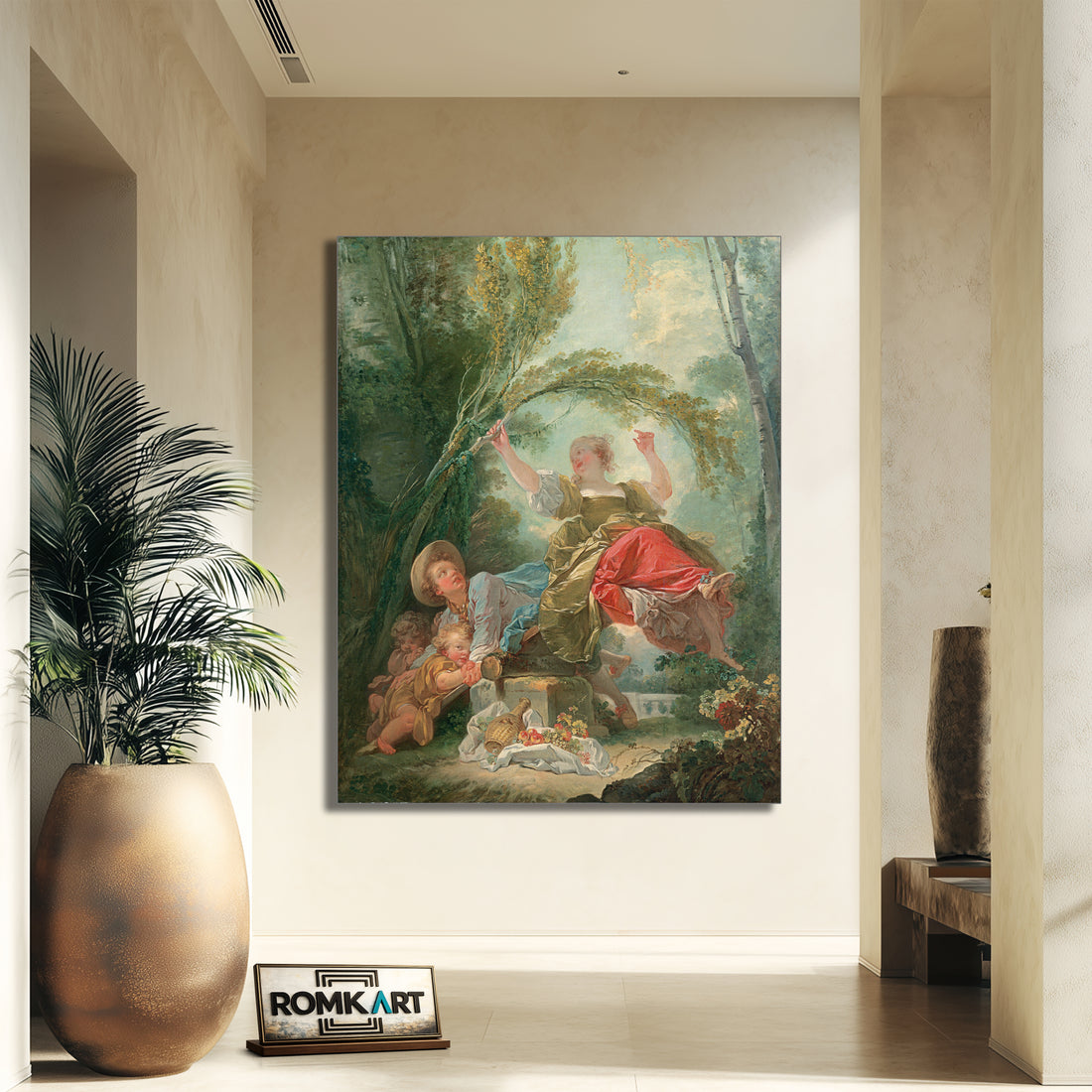 Jean-honor Fragonard The See-saw 1750 – Reproduction