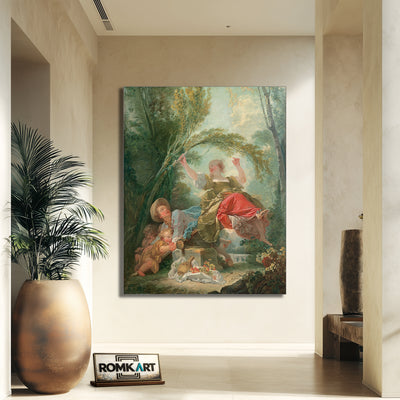 Jean-honor Fragonard The See-saw 1750 – Reproduction