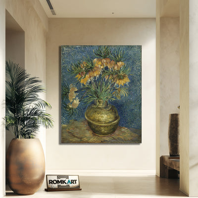 Vincent Van Gogh Imperial Fritillaries In A Copper Vase 1887 – Reproduction