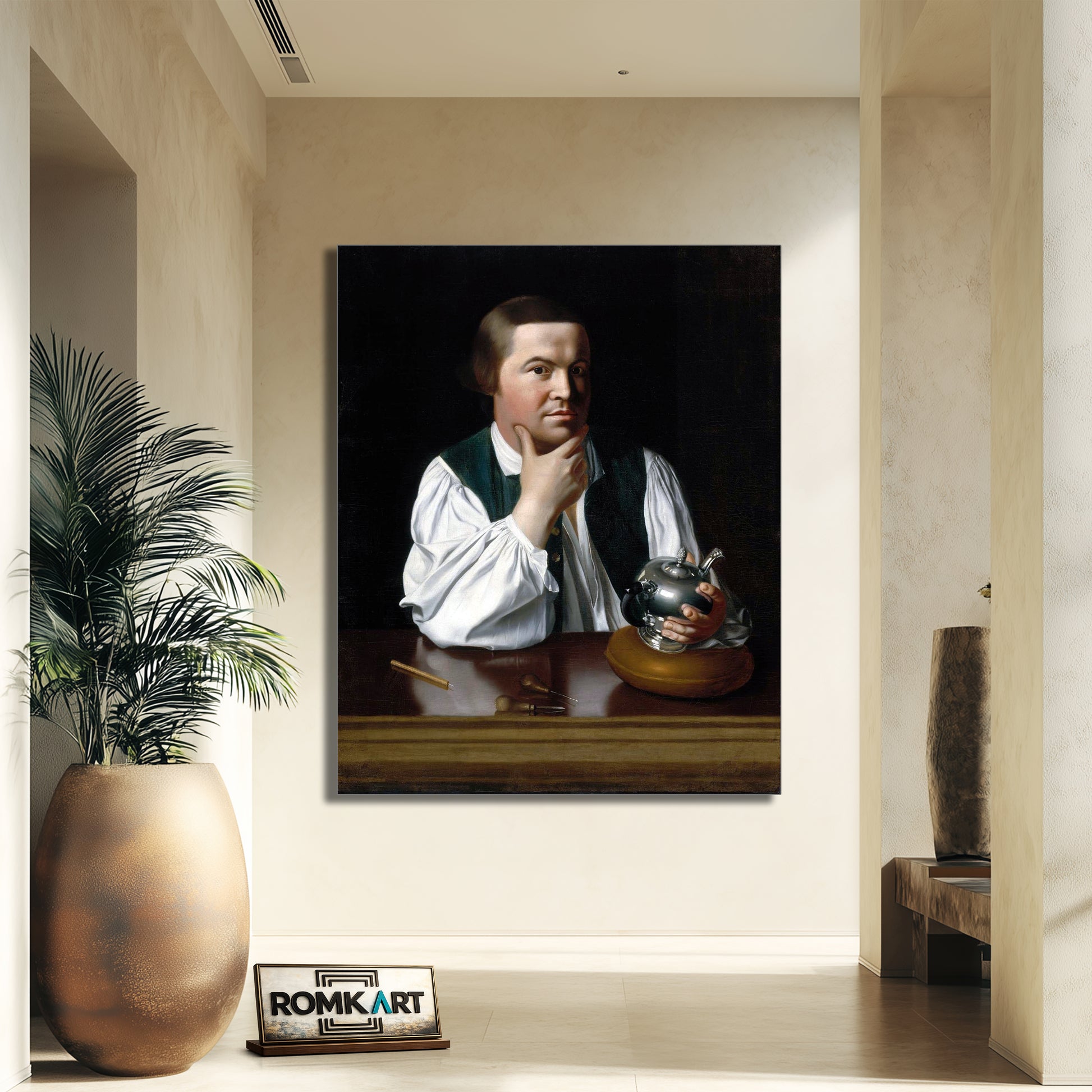 John Singleton Copley Paul Revere 1768 – Reproduction