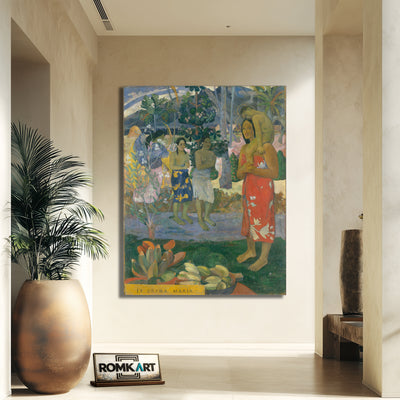 Paul Gauguin Tahitian Orana Maria Hail Mary 1891 The Met – Reproduction