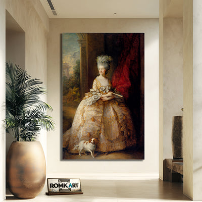 Thomas Gainsborough Queen Charlotte 1781 – Reproduction