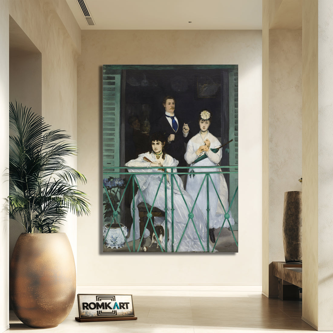 Edouard Manet The Balcony 1868 – Reproduction
