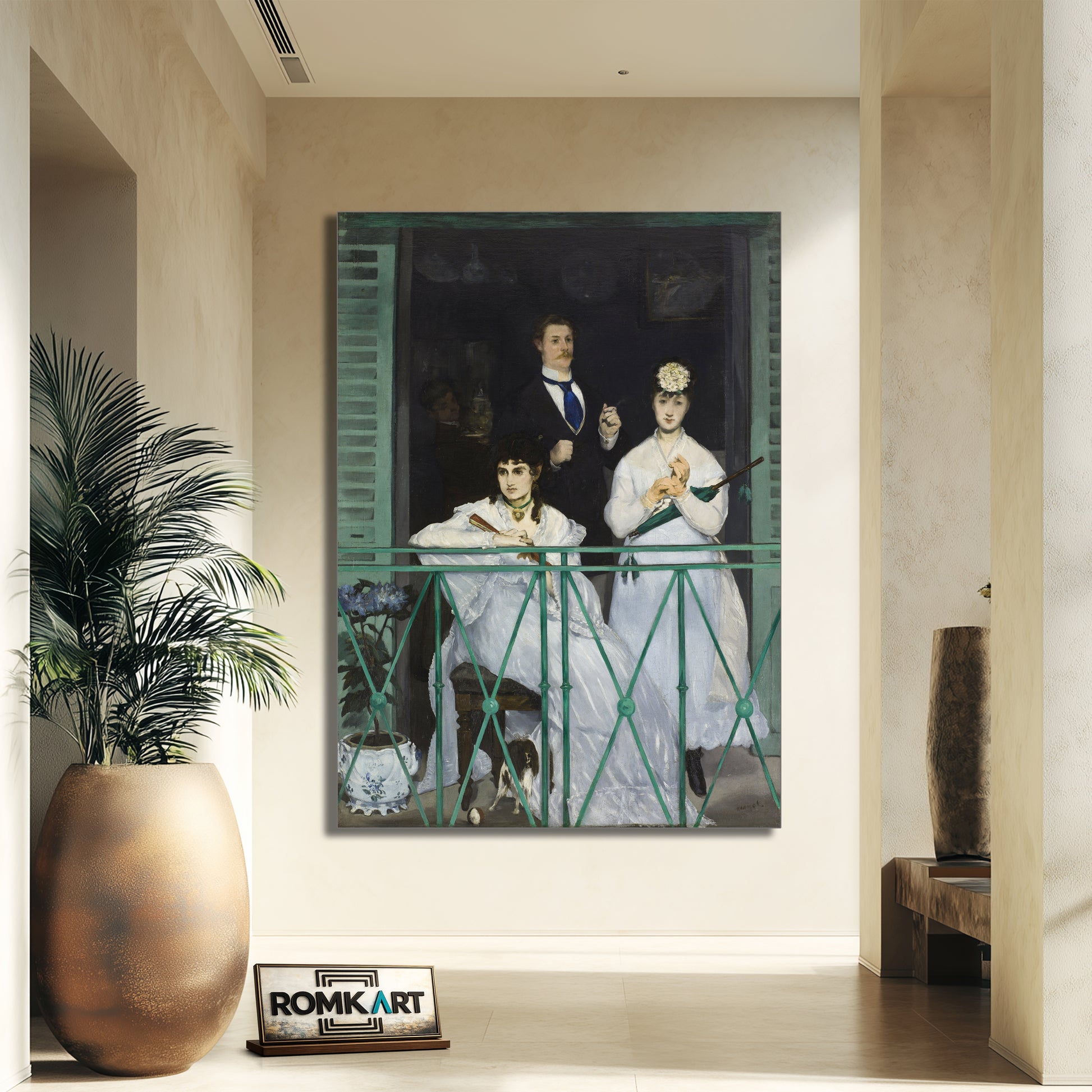 Edouard Manet The Balcony 1868 – Reproduction