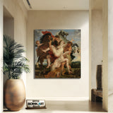 Peter Paul Rubens The Rrape Of The Daughters Of Leuccipus 1617 – Reproduction