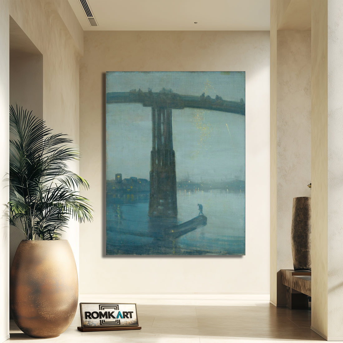 James Mcneill Whistler Nocturne Blue And Gold - Old Battersea Bridge – Reproduction