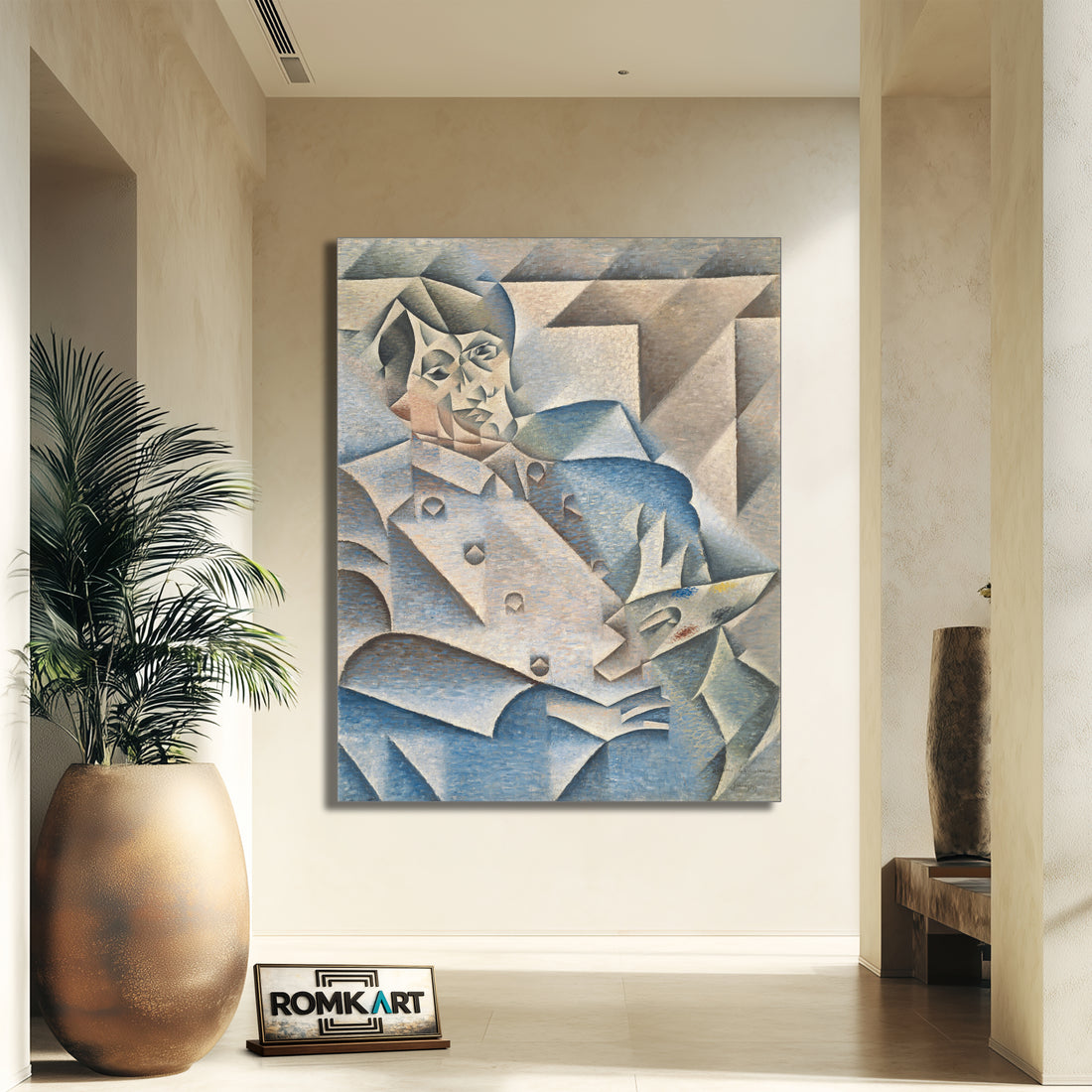 Juan Gris Portrait Of Pablo Picasso 1912 – Reproduction
