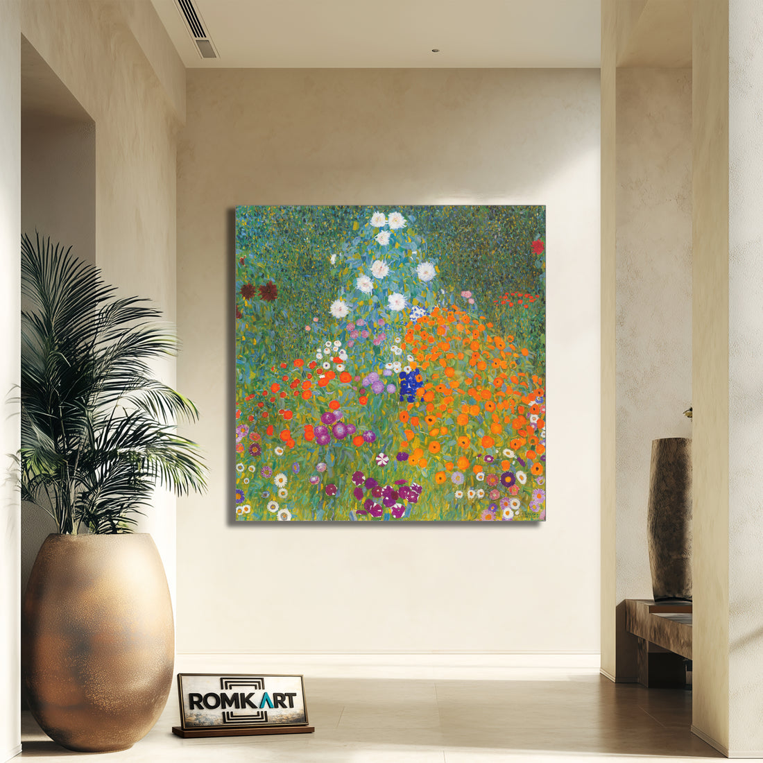 Gustav Klimt Flower Garden 1907 – Reproduction