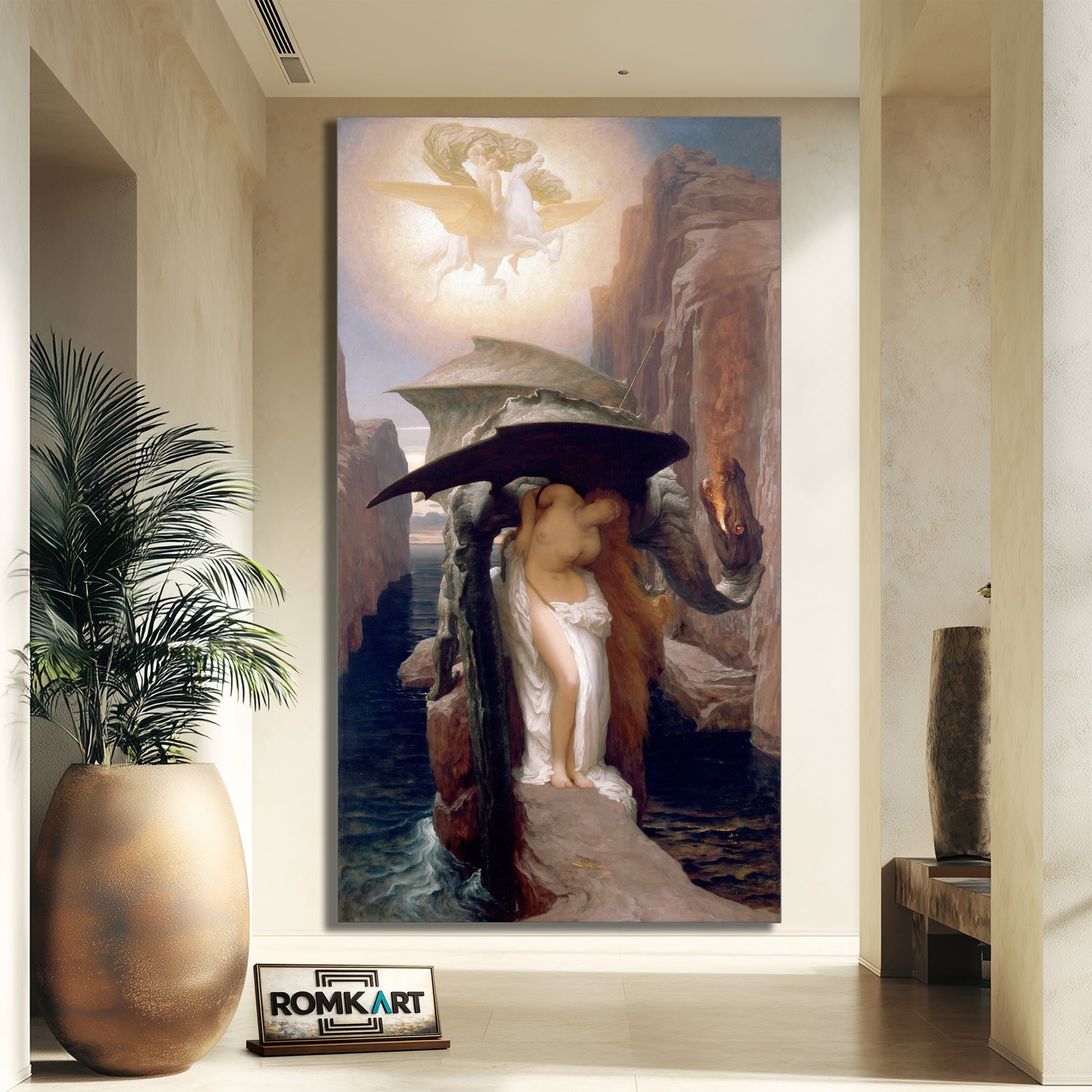 Frederic Leighton Perseus And Andromeda 1891 – Reproduction