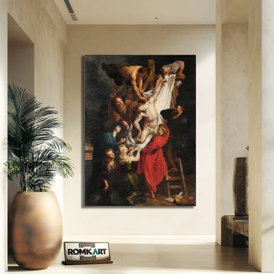 Peter Paul Rubens The Descent From The Cross C 1612-1614 – Reproduction