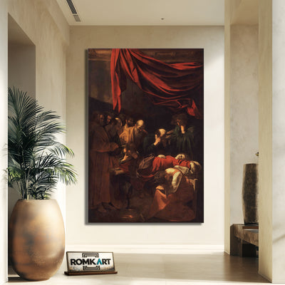 Caravaggio Death Of The Virgin 1606 Louvre – Reproduction