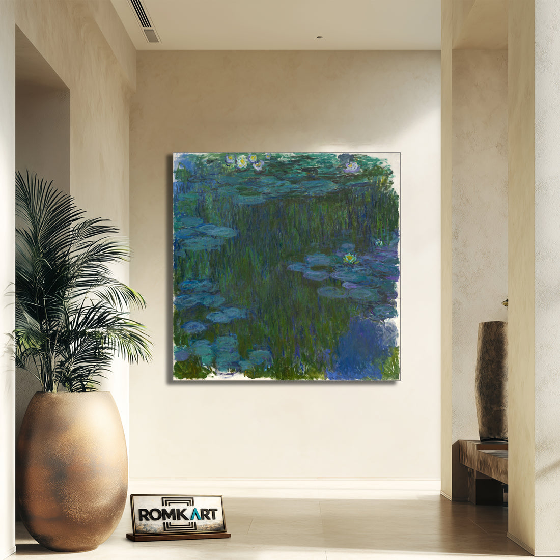 Claude Monet Blue Water Lilies 1914 - 1917 – Reproduction