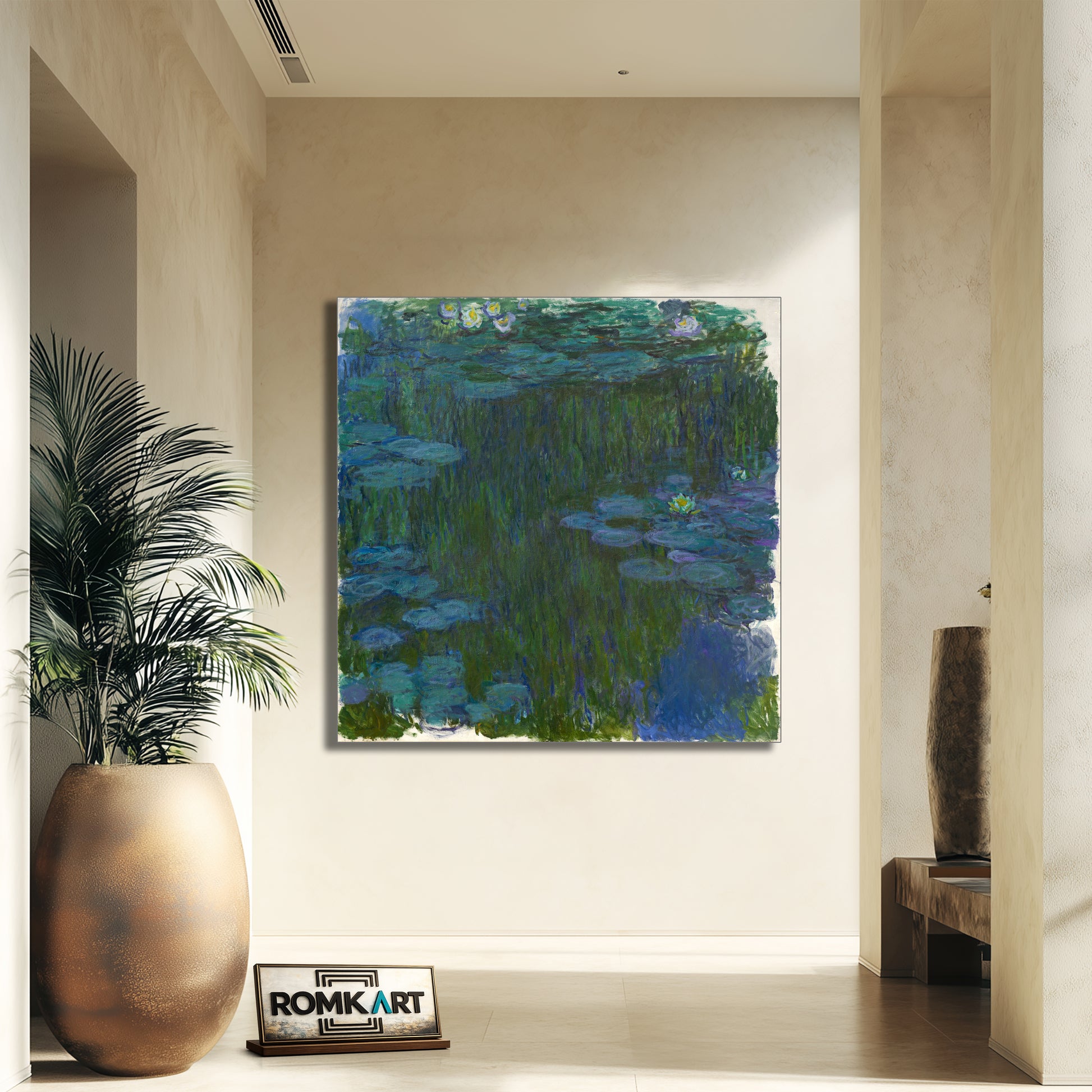 Claude Monet Blue Water Lilies 1914 - 1917 – Reproduction