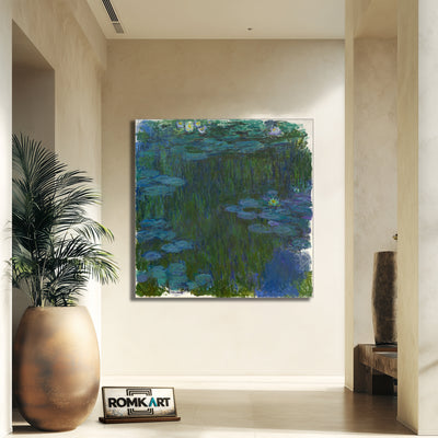 Claude Monet Blue Water Lilies 1914 - 1917 – Reproduction