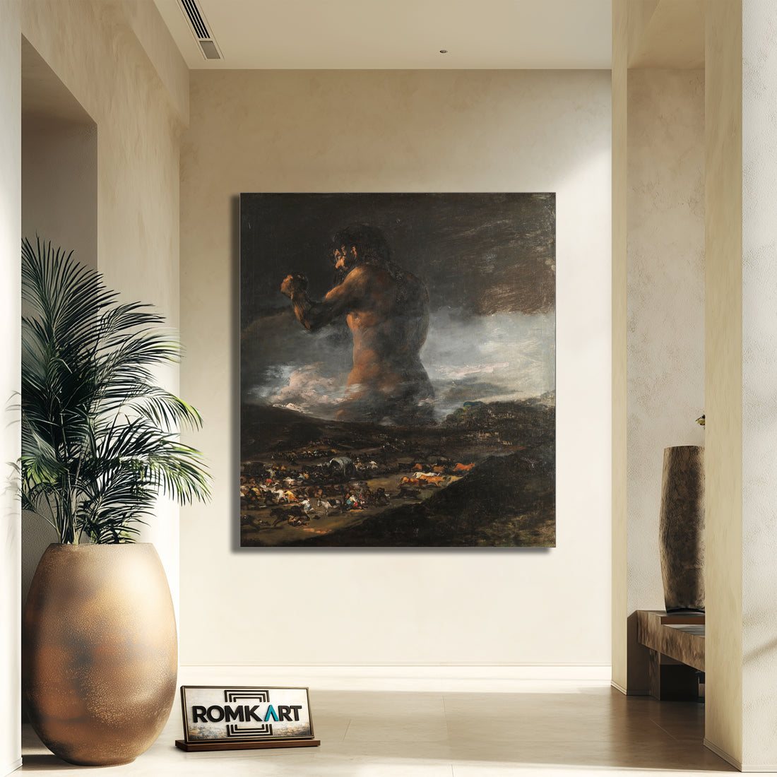 Francisco De Goya The Colossus 1808 – Reproduction