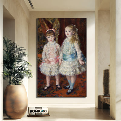 Pierre-auguste Renoir Pink And Blue 1881 – Reproduction