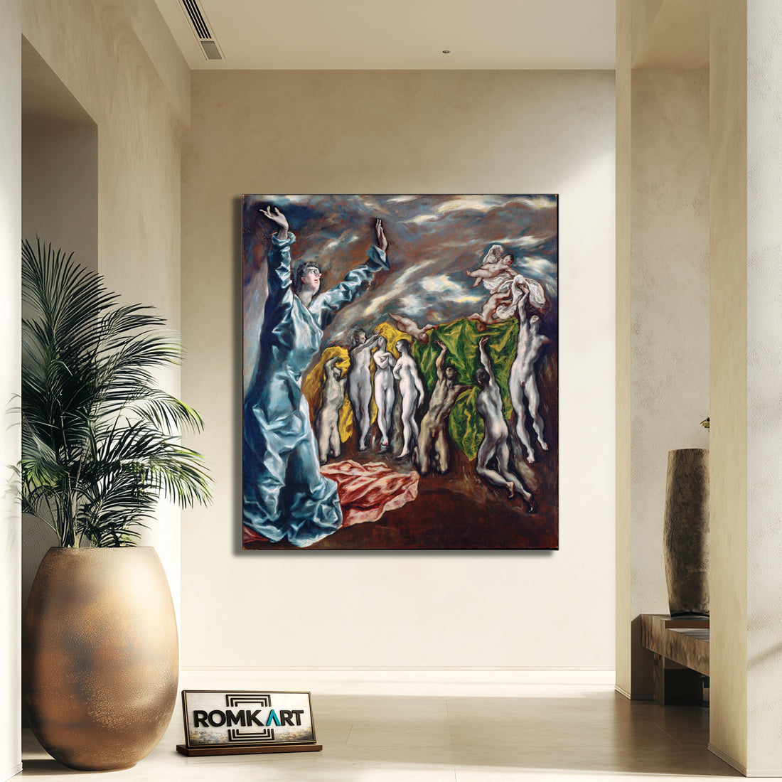El Greco The Vision Of Saint John 1609-1614 – Reproduction
