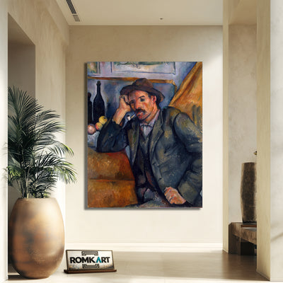 Paul Cezanne Le Fumeur De Pipe The Smoker – Reproduction