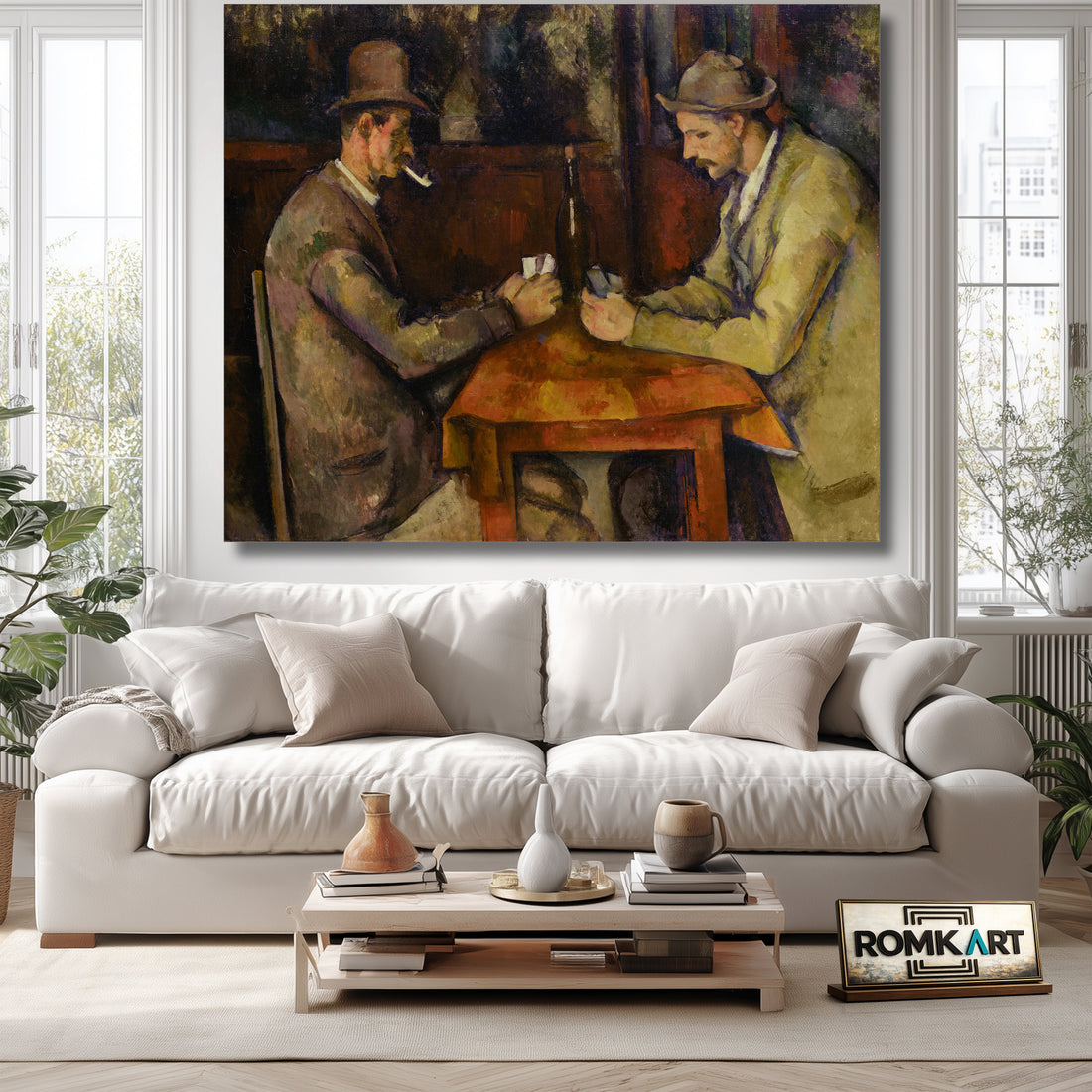Paul Cezanne The Card Players 1894 - 1895 – Reproduction