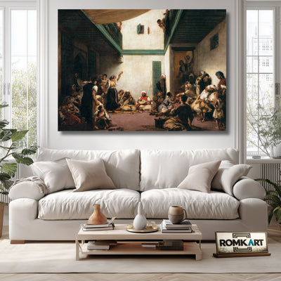 Eugene Delacroix Jewish Wedding In Morocco 1839 – Reproduction