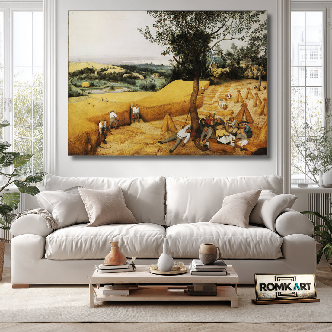 Pieter Bruegel The Elder The Harvesters 1565 – Reproduction