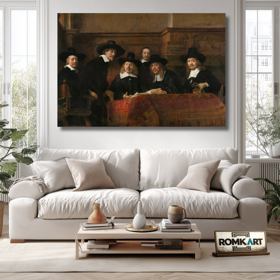 Rembrandt The Syndics 1662 – Reproduction