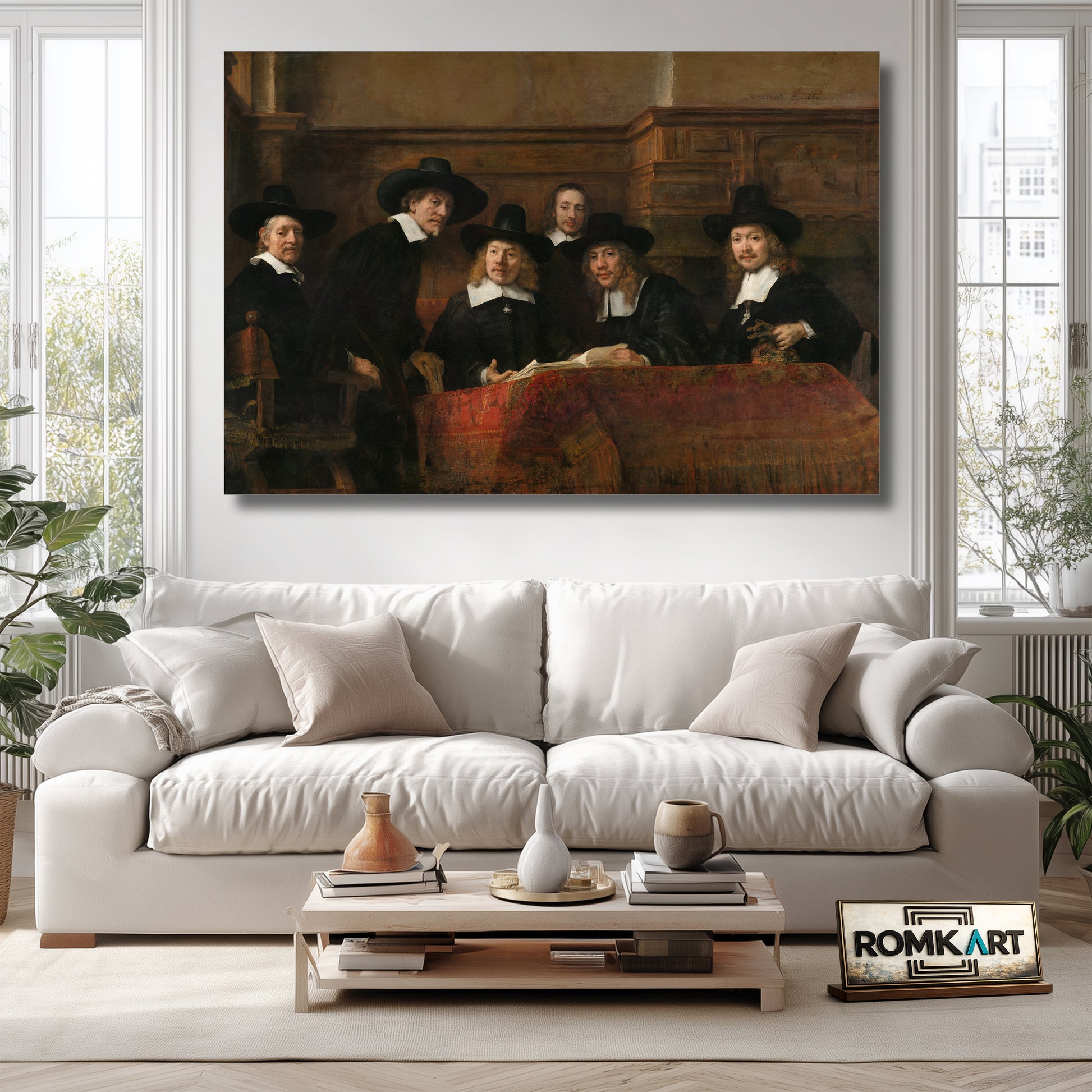 Rembrandt The Syndics 1662 – Reproduction