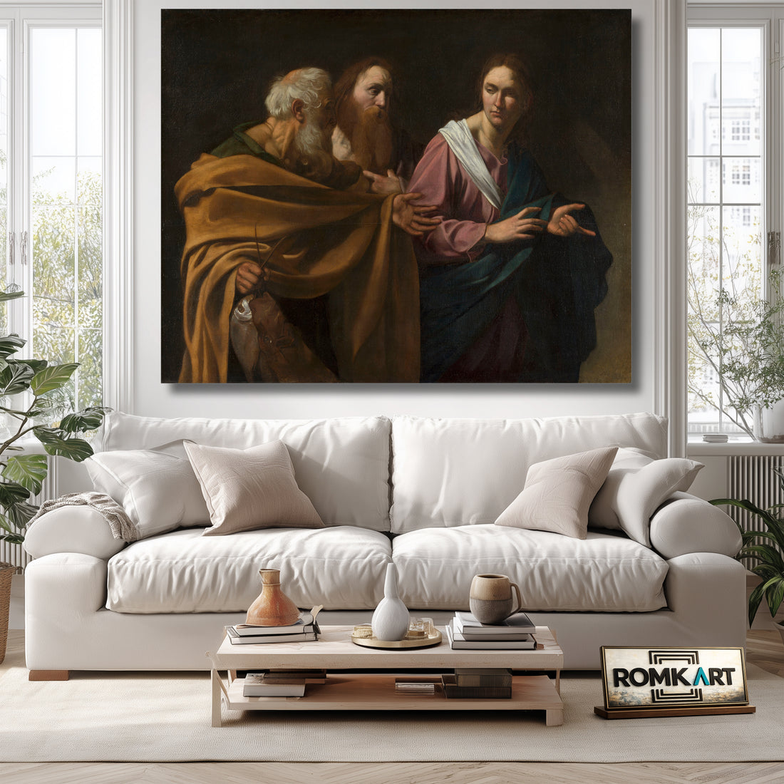 Caravaggio The Calling Of Saints Peter And Andrew – Reproduction