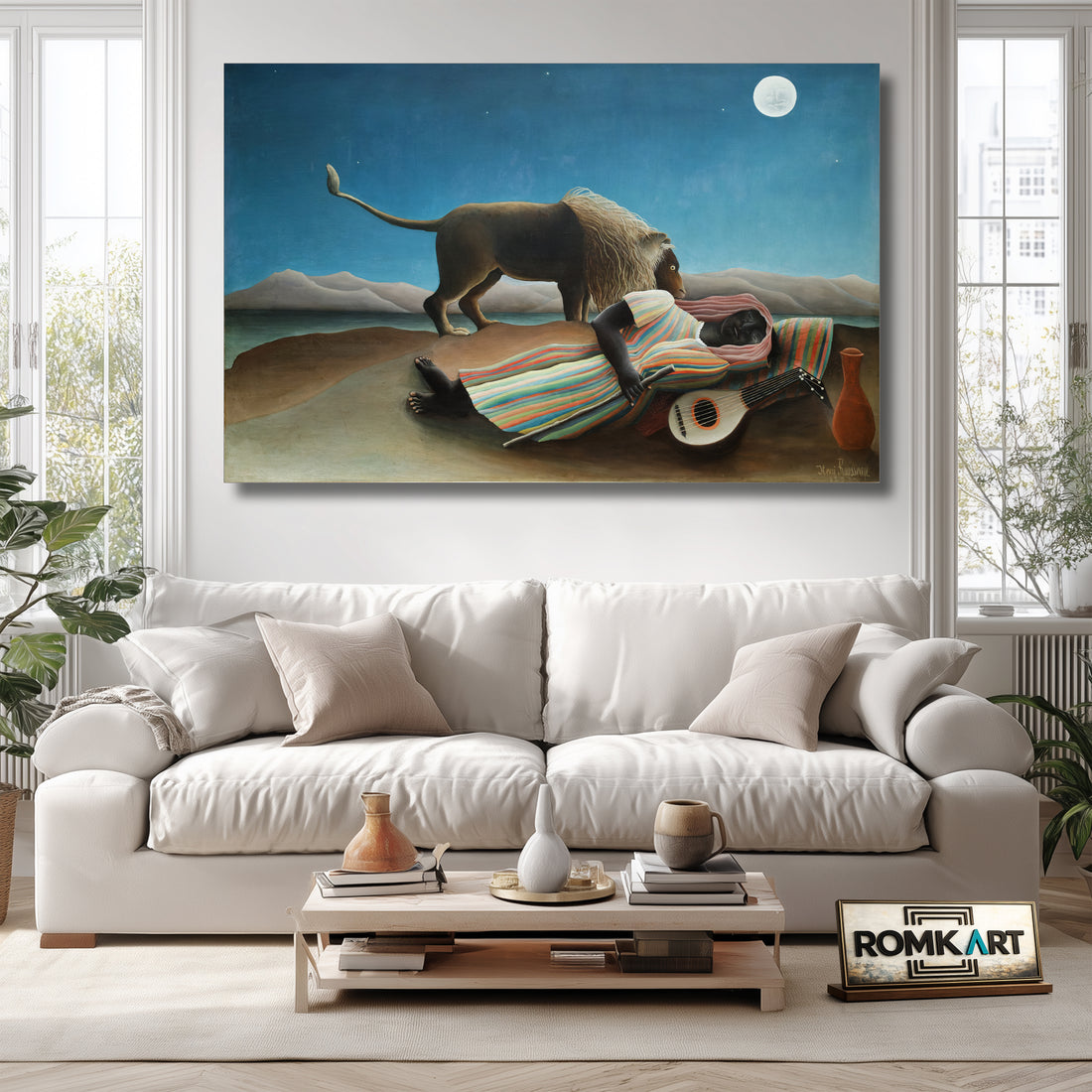Henri Rousseau The Sleeping Gypsy – Reproduction