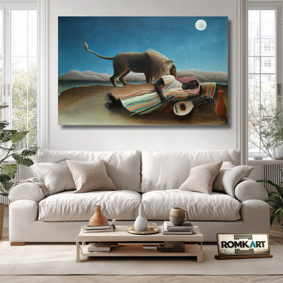 Henri Rousseau The Sleeping Gypsy – Reproduction