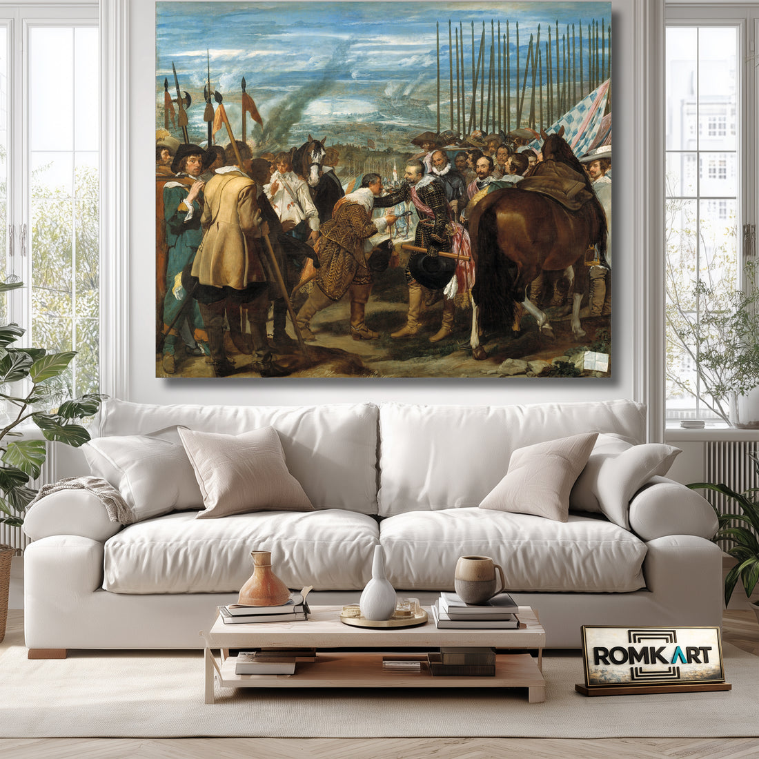 Diego Velazquez The Surrender Of Breda – Reproduction