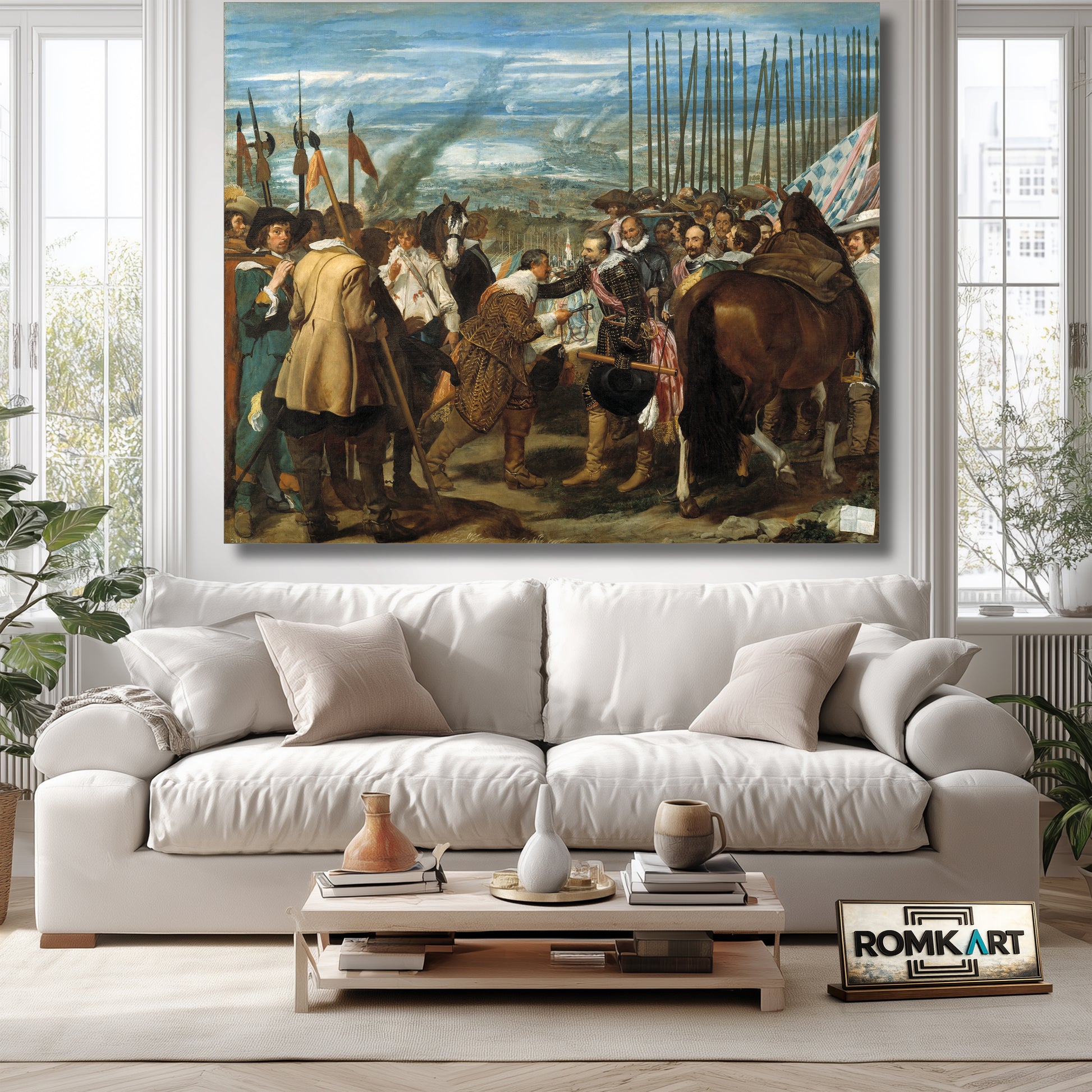 Diego Velazquez The Surrender Of Breda – Reproduction