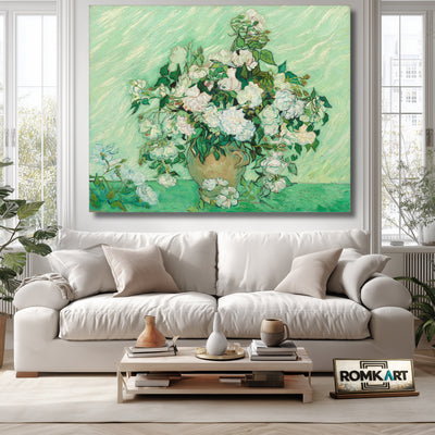 Vincent Van Gogh Roses 1890 – Reproduction