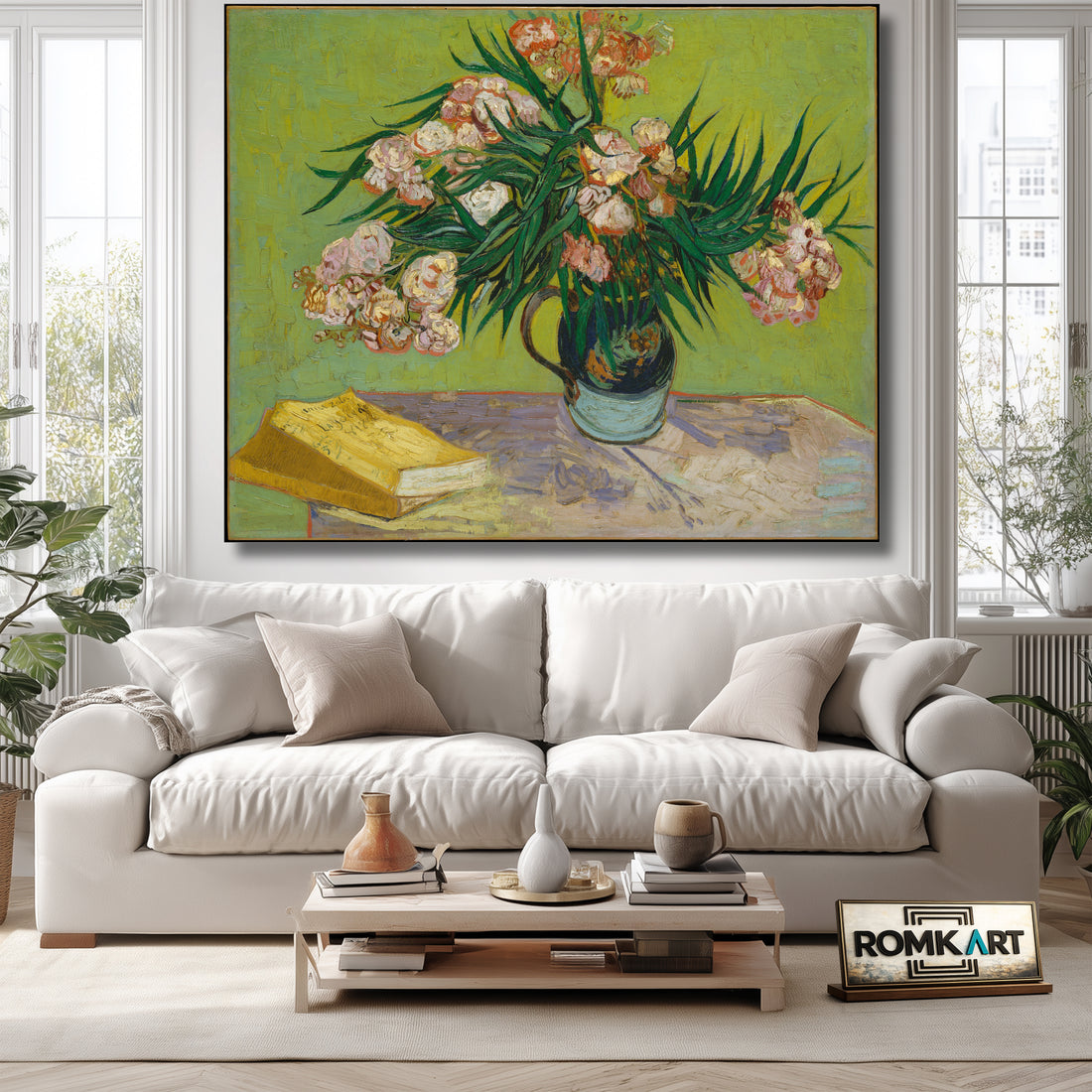 Vincent Van Gogh Oleanders 1888 – Reproduction