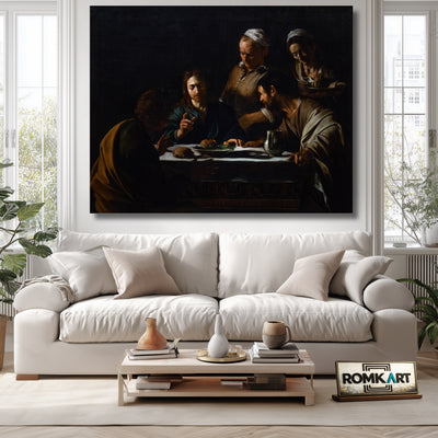 Caravaggio Supper At Emmaus Milan 1606 – Reproduction