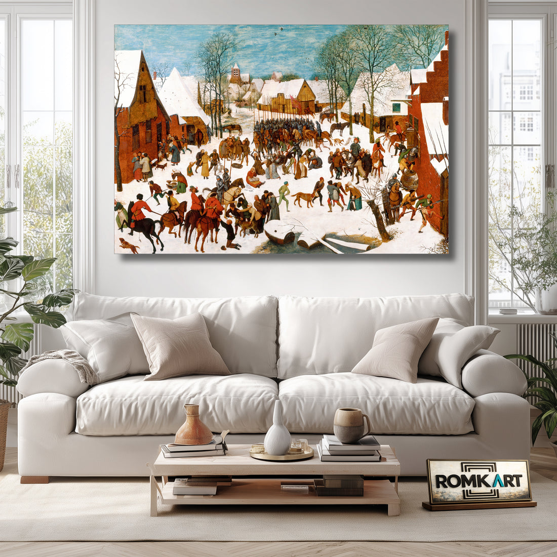 Pieter Bruegel The Elder The Massacre Of The Innocents The Royal Collection – Reproduction