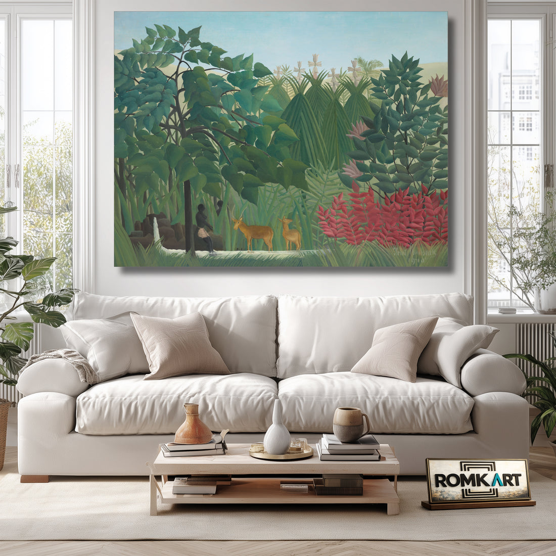 Henri Rousseau The Waterfall 1910 – Reproduction